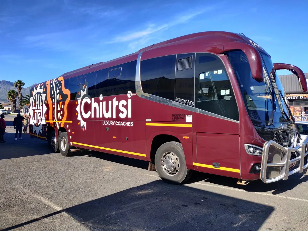 Chiutsi Luxury Coaches full wrap Cape Town